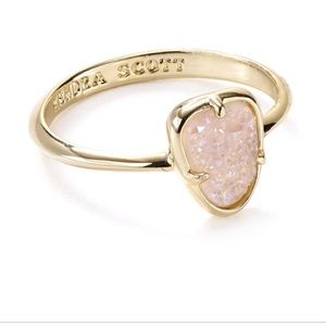 Kendra Scott drusy Haley ring